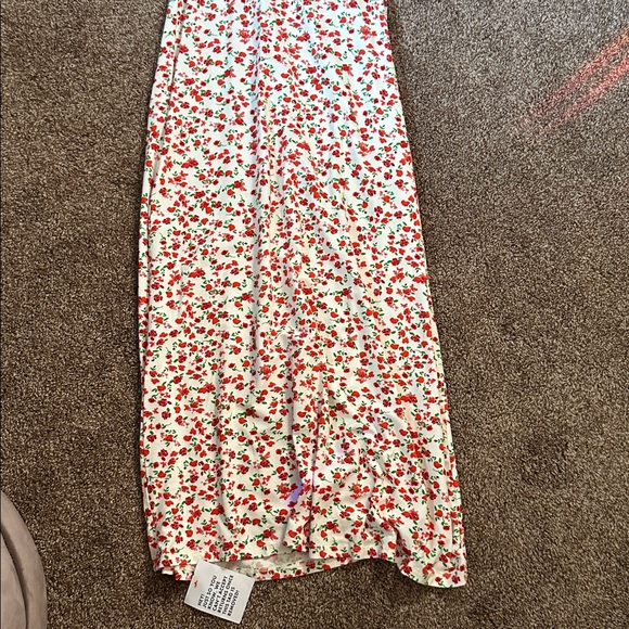 ASOS cami tie front bust cup midaxi dress in floral print - Size 12 BRAND NEW - Picture 6 of 6